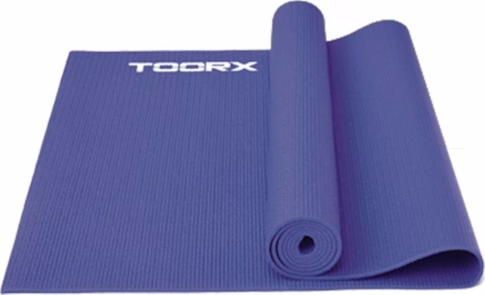 Килимок спортивний Toorx Yoga PVC 173 х 60 х 0,6 см для йоги та фітнесу Viola/Antracite (MAT-177)