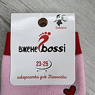 Новорічні шкарпетки жіночі махрові бавовна ВженеBOSSі, розмір 36-40, рожеві, 012595, фото 4