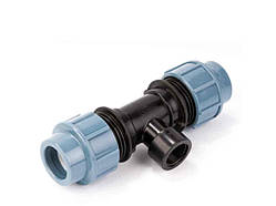 Трійник d=32x1/2 x32 внутрішняня різьба ТВР ТМ Santehplast