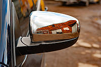 Накладки на Зеркала (2 шт., Нержавейка) для BMW X5 E-70 2007-2013 гг