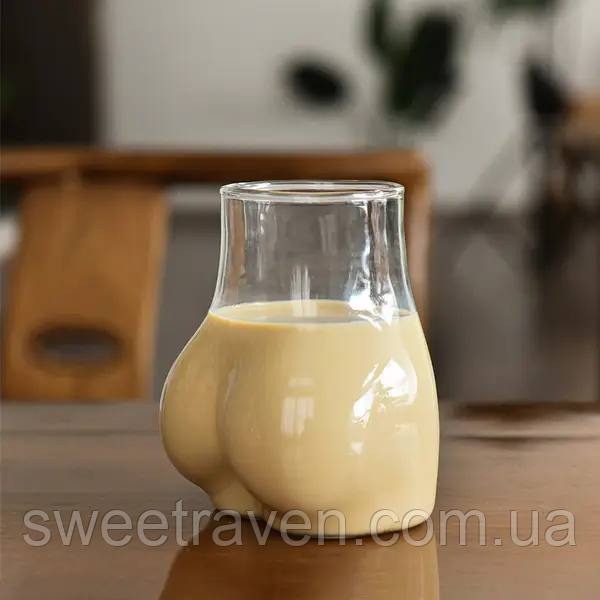 Склянка декоративна для напоїв у вигляді Дупці, фото 1