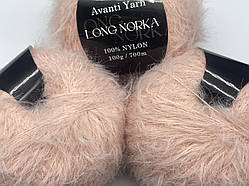 Long Norka Avanti Yarn(еко-норка)-12 рожева пудра
