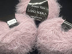 Long Norka Avanti Yarn(еко-норка)-18 бузкова пудра