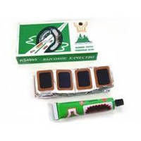 Аптечка Red Sun RS4803 для ремонту велокамер і шин, клей, латки, ремкомплект ORG