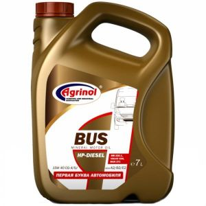 Моторна олива Agrinol BUS 15W-40 CG-4/SJ 7 л Агрінол