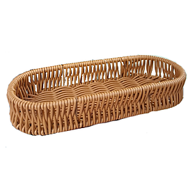 Корзина для столових приладів каркасна темна Helios 240х90х40 мм (7305)