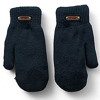 Рукавиці чоловічі,шерсті, чорні на хутрі (зима)