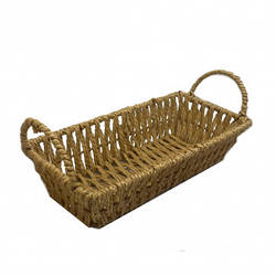 Плетений кошик Helios для хліба та столових приладів 24x11x5,5 см (7335)