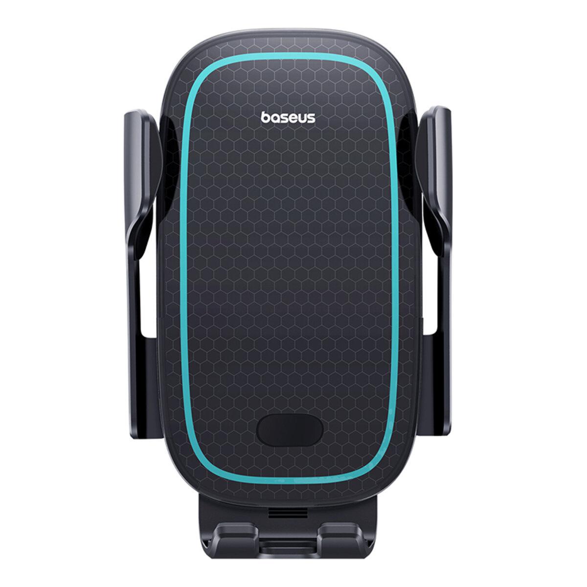 Автотримач для телефона з БЗП Baseus Milky Way Pro Series Wireless Charging Electric Car Mount Phone Holder