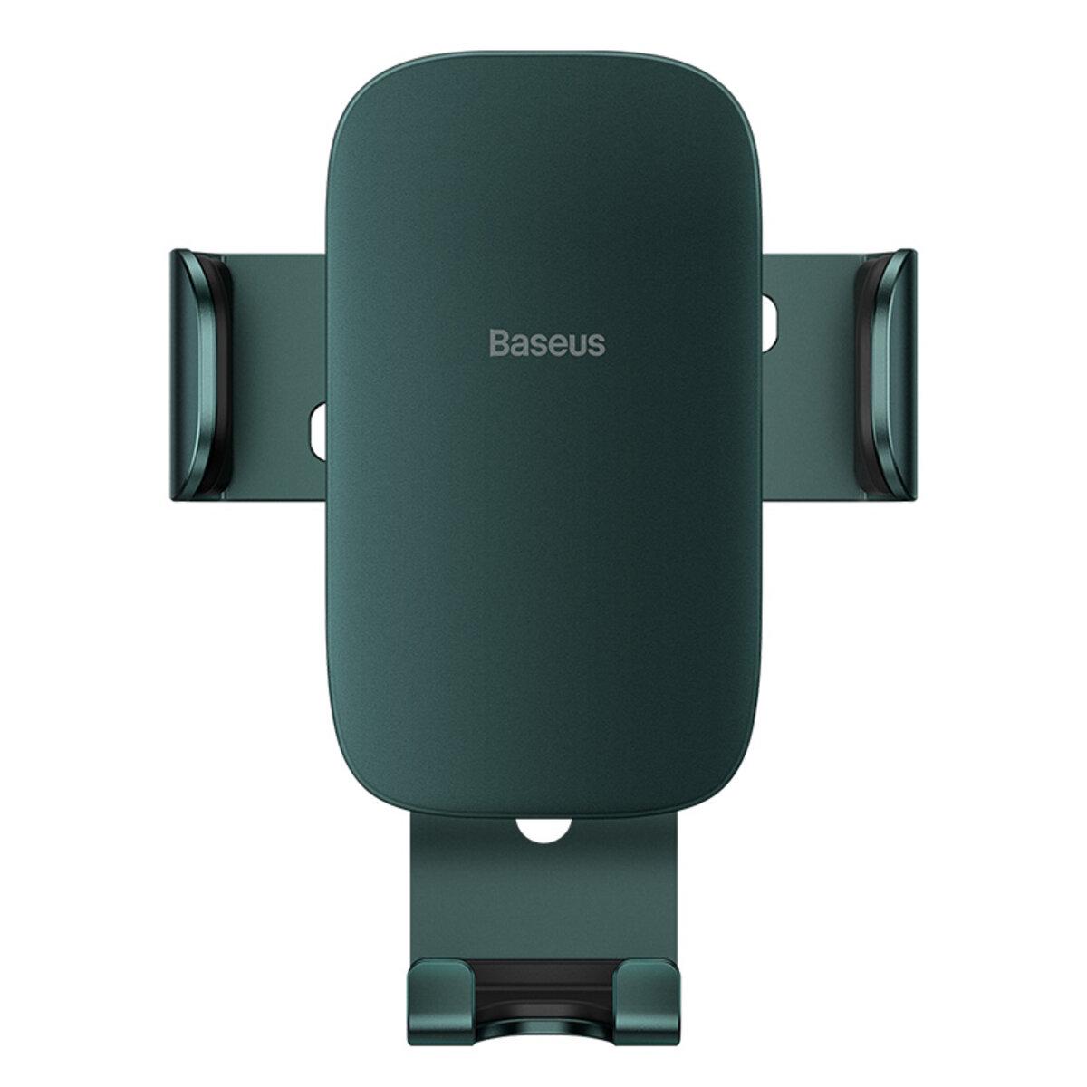 Тримач для мобiльного Baseus Metal AgeⅡ Gravity Car Mount(Air Outlet Version)Green