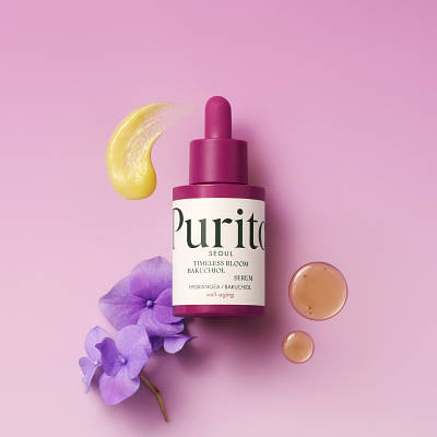 Сироватка проти зморшок з бакучиолом Purito Seoul Timeless Bloom Bakuchiol Serum, 30ml