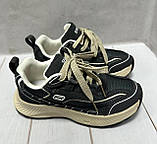 Дитячі стильні кросівки Jong Golf аналог Skechers  34 22 см  темно сірі, фото 2