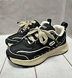 Дитячі стильні кросівки Jong Golf аналог Skechers  34 22 см  темно сірі, фото 3