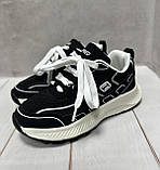 Дитячі стильні кросівки Jong Golf аналог Skechers  34  22 см  чорні, фото 4