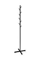 Вішалка для одягу TREE Black, 43x43x168 см