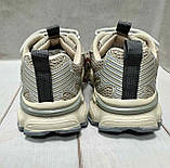 Тканинні модні дитячі кросівки Jong Golf сітка 35-37  бежеві, фото 5