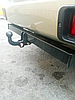 Фаркоп Mitsubishi Pajero Sport 1998-2008 (Мітсубісі Паджеро Спорт) без підрізу бампера, фото 7