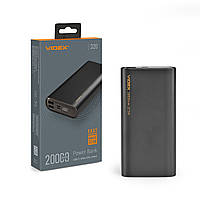 Power Bank VIDEX VPB-320 20000mAh 22.5W Black/White, поддержка быстрой зарядки