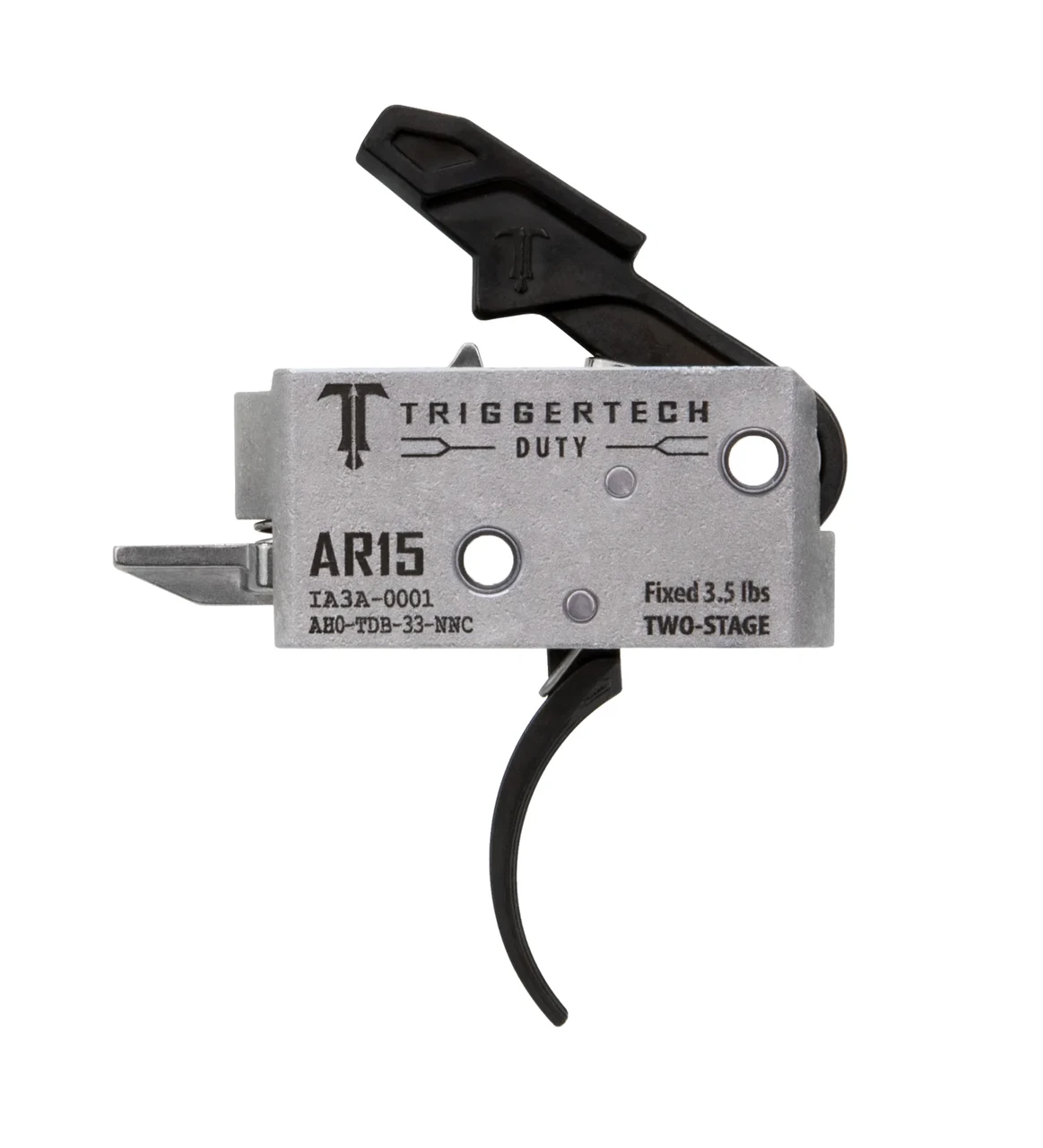 УСМ TriggerTech Duty Traditional Curved для AR15 (регульований двоступінчастий)