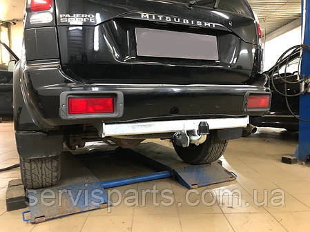 Фаркоп Mitsubishi Pajero Sport 1998-2008 (Мітсубісі Паджеро Спорт) оцинкований, фото 1