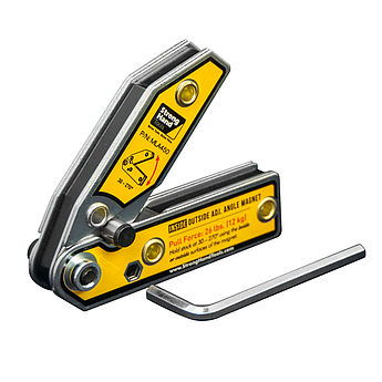 Магнітний позиціонер Strong Hand Tools для внутрішніх і зовнішніх кутів регульований висота 120 мм