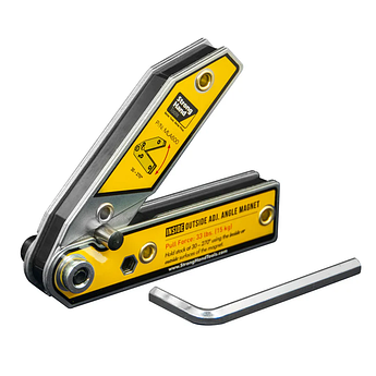Магнітний позиціонер Strong Hand Tools для внутрішніх і зовнішніх кутів регульований висота 156 мм