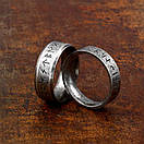 Перстень чоловічий сталевий ROD KOLO 19 каблучка кільце з нержавіючої сталі 316L з Рунами, фото 2