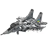 Конструктор KB 1109 військовий літак, 371детал, в коробці., фото 2