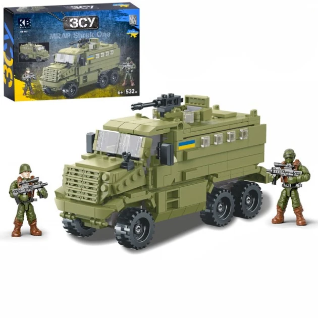 Конструктор Limo Toy Військовий KB-1131 532 деталей