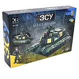 Конструктор KB 1136 військовий, танк, M1A2 Abrams, фігурки, 681де, фото 2