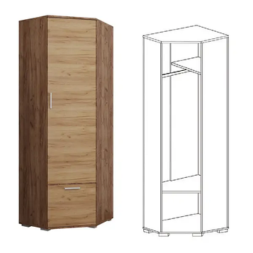 Шафа кутова "Віва" (Сокме)