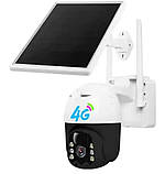 Камера відеоспостереження TP8 V380 4Gi 8769 із сонячною панеллю, фото 4