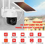 Камера відеоспостереження TP8 V380 4Gi 8769 із сонячною панеллю, фото 8