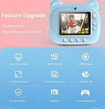 Фотоапарат миттєвого друку, дитячий 9372, рожевий, фото 3