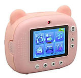 Фотоапарат миттєвого друку, дитячий 9372, рожевий, фото 5