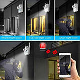 Камера відеоспостереження UKC CAMERA D2 WIFI IP 2.0mp вулична з Led прожектором, фото 8