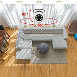 Камера відеоспостереження лампочка CAM L1 E27 WIFI IP 360/90 поворотна, фото 8