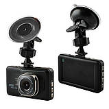 Автомобільний відеореєстратор 626-2, LCD 3", Angel Lens, 1080P Full HD, металевий корпус, фото 3