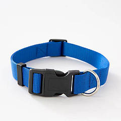 Нашийник для котів Pet Style "Нейлон" Синій S