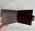 Портмоне "Геральдичний лев" з 3D-тисненням відділенням для монет з натуральної шкіри ручна робота, фото 5