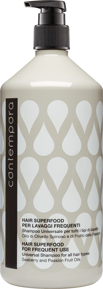 Contempora  Шампунь універсальний для всіх типів волосся з олією обліпихи та маракуї 1000 мл