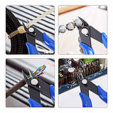 Кусачки-бокорізи 5" BYA-TOOLS (Plato) 170, радіотехнічні, Загартована нержавіюча сталь (BY-170), фото 7