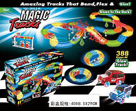 Дитячий Іграшковий Паркінг Світиться Гоночний Трек З 388 Деталей