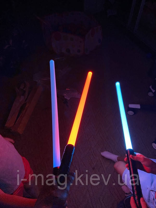 Меч Звездные войны изменяющийся цвет звуки сражения Световой меч джедая многоцветный