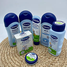 Набір косметики для новонародженого малюка 7 засобів "Ніжний догляд" Bubchen