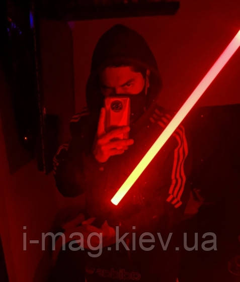 Меч лазерный с изменяющимися цветами со звуками боя Световой меч джедая многоцветный