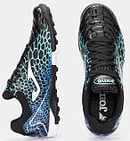 Сороконіжки Joma MAXIMA чорний, бірюзовий Чол 40, фото 4