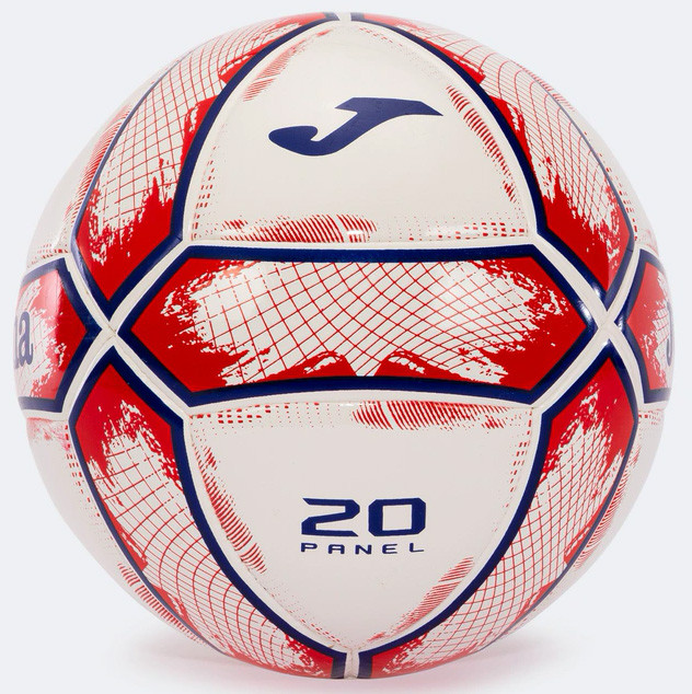 М'яч футзальний Joma SURTIDO біло-червоний Уні 4, фото 1