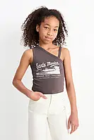 Короткий топ майка для дівчинки