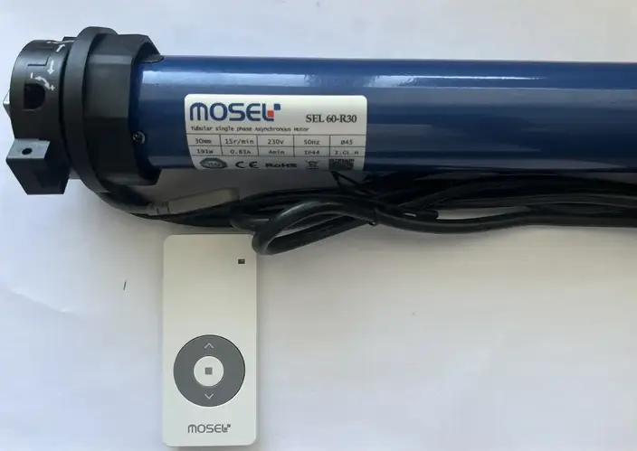Двигуни для ролет Mosel на радіокеруванні: принцип роботи
